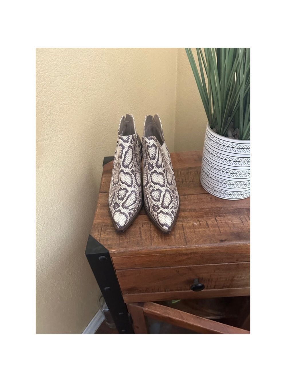 Vince Camuto animal print shoes